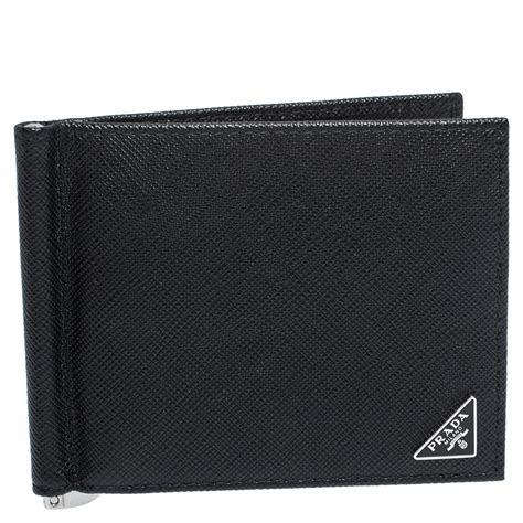 prada mens waller|prada wallet with money clip.